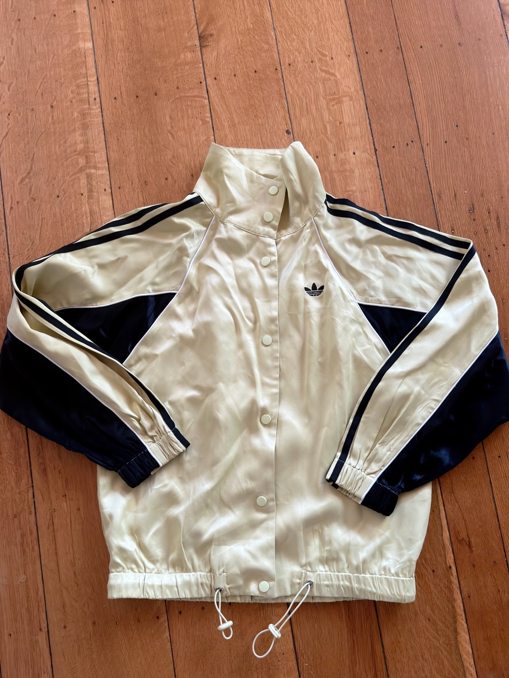 ASOS Cream and Black Bomber Jacket